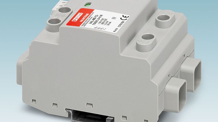 Reliably protect DC applications against surge voltages