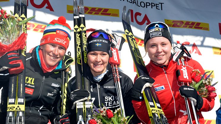 Britta Johansson Norgren won Tjejvasan 2016
