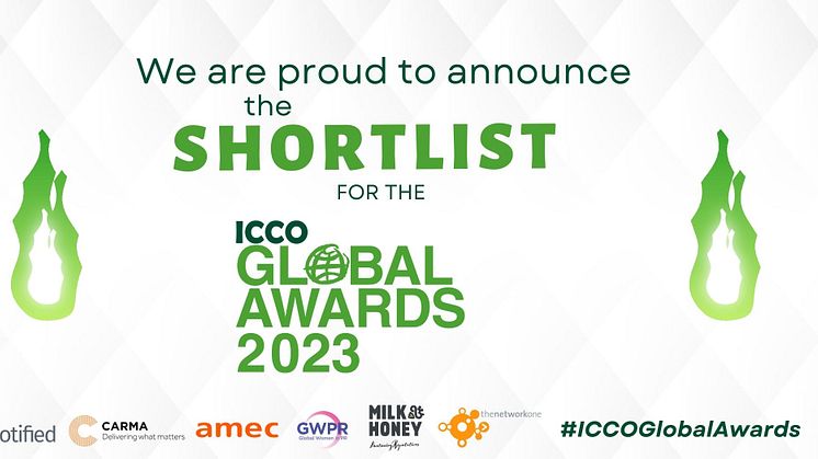 WE Communications and Smarts Lead the Way on 2023 ICCO Global Awards Shortlist 