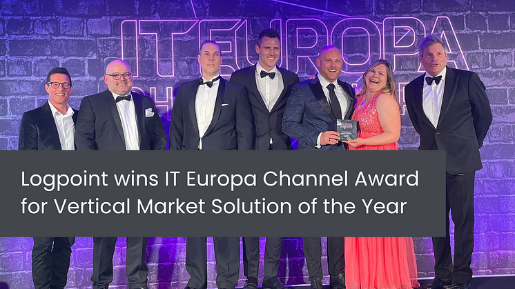 Logpoint wins IT Europa Channel Award for Vertical Market Solution of the Year