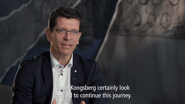 Jotun HullSkater - interview with KONGSBERG CEO Geir Håøy