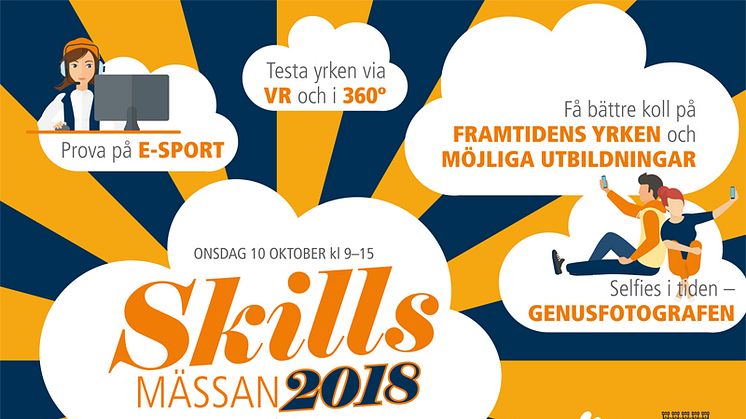 Pressinbjudan: ”Skills”-mässan är tillbaka den 10 oktober