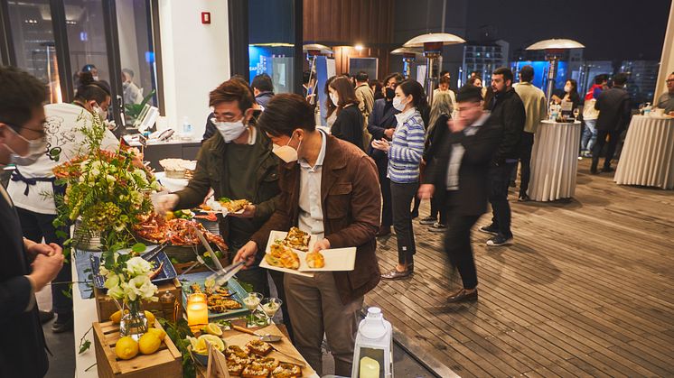 Norsk rød kongekrabbe blir stadig mer populær hos sørkoreanske gourmeter. FOTO Norges sjømatråd