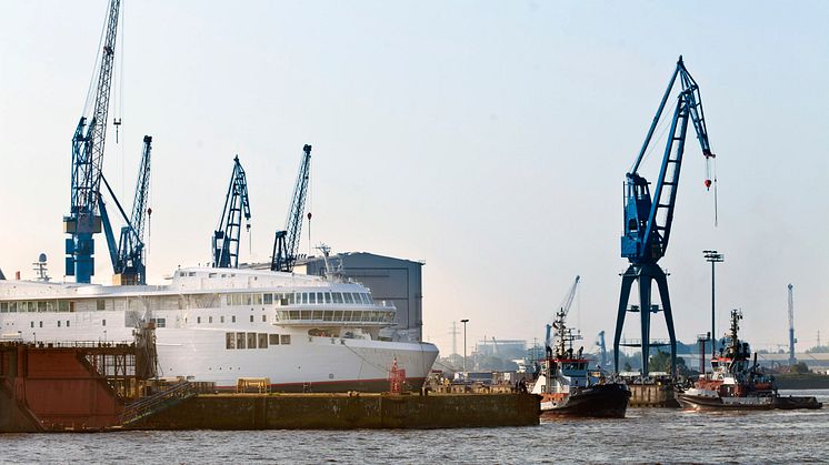 Det første GR-skib er ankommet til Hamburg_1