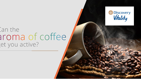 Can the aroma of coffee get you active? 