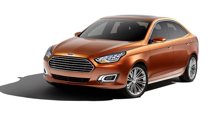 Kinesiske kunder skal fristes med ny Ford Escort Concept 