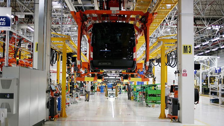 Ford E-Transit produksjonsstart 2022