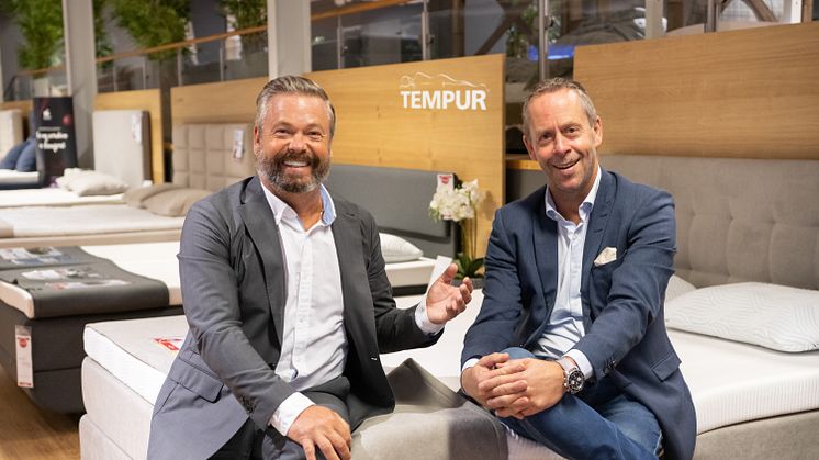 Tempur & Møbelringen sammen, Björn Sörensön og Henning Eriksen