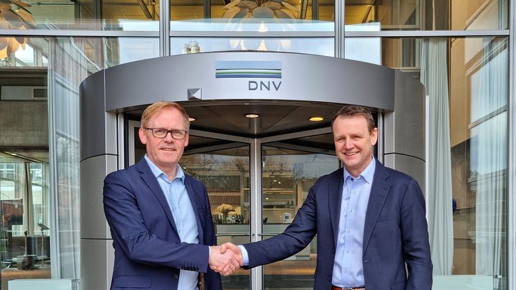 Bjørn Richard Spongsveen, Global Technical Manager, PA Industrial (DNV) and CCO Morten Aasen (Trainor) believe the collaboration agreement is a win-win for both companies and customers