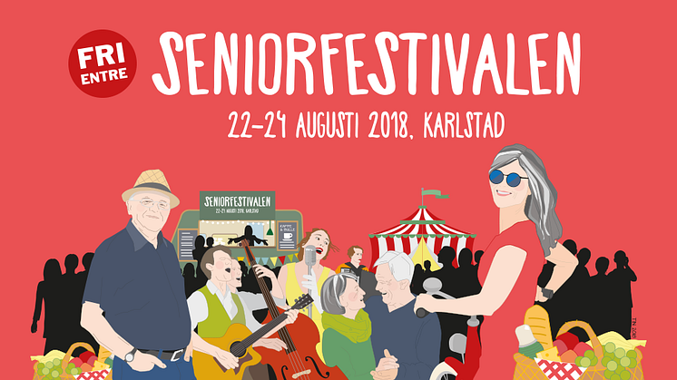 Pressinbjudan: Premiär för Seniorfestivalen i Karlstad