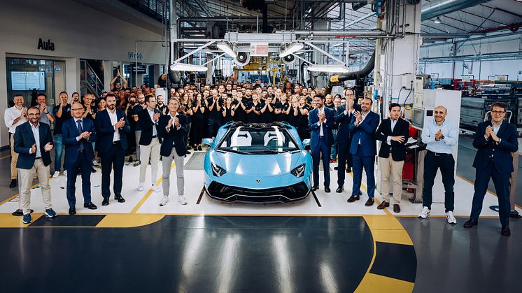 En era är över: Lamborghini har byggt sin sista Aventador