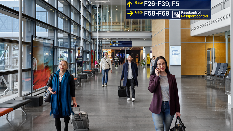 Stockholm Arlanda Airport. Pressbild Swedavia