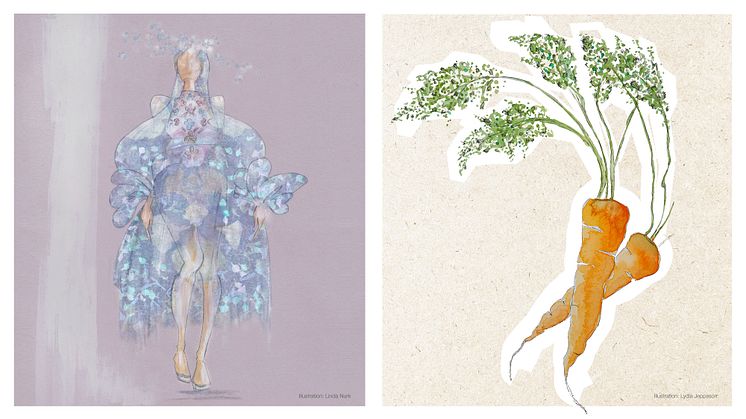 Illustrationer av Linda Nurk och Lydia Jeppson.
