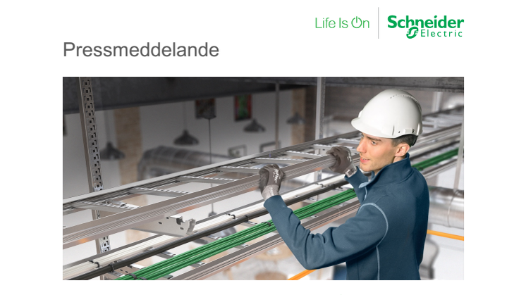 Schneider Electric visar en rad nyheter på Elmässan Stockholm 2019