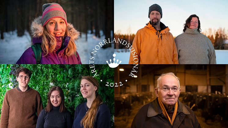 Här är de nominerade som kan bli Årets Norrlandsvisionär 2022