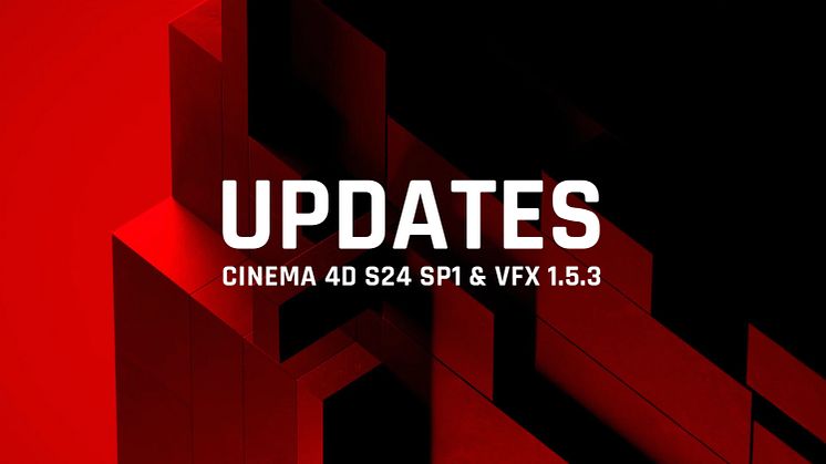 Incremental updates to Cinema 4D and VFX Suite offer enhancements, minor fixes and ensure stability