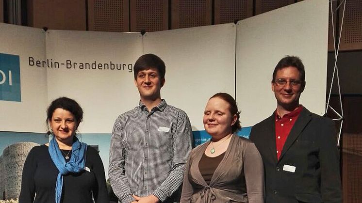 Telematik-Masterstudenten der TH Wildau erhielten 3. Preis im VDI-Wettbewerb „Mensch und Technik 2016“