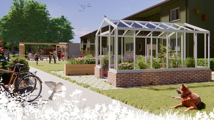 BoKlok vinner markanvisning i Eslöv – planerar kvarter med fokus på gemenskap och hållbar livsstil