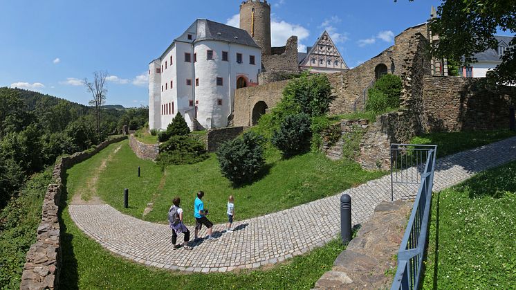 Auch Burg Scharfenstein ( Die Sehenswerten Drei) lädt zu tollen Ausflügen ein