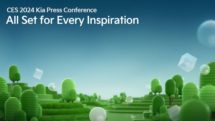 Kias CES 2024-pressekonference afholdes på hotel Mandalay Bay kl. 15:00 (PST) mandag den 8. januar og vil blive livestreamet på www.kia.com.
