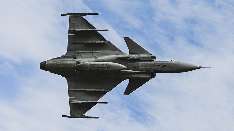 JAS 39 Gripen. Foto: Försvarsmakten