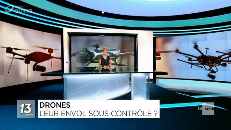 Drones commerciaux en Belgique : d’ici à 2020, plus de 1000 emplois supplémentaires 