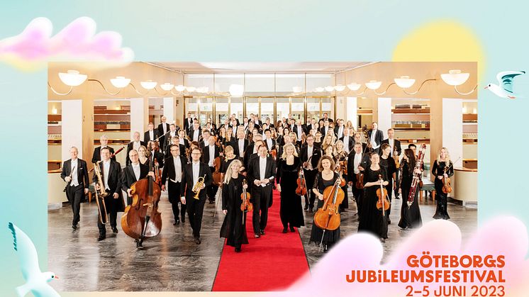 Här är artisterna som spelar med Göteborgs Symfoniker på Jubileumsfestivalens invigningskonsert