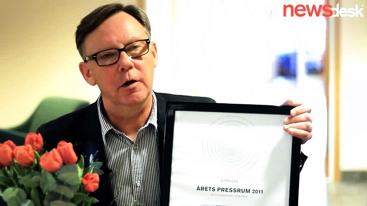 Årets Presserum 2011 – Interview med Anders Sverke