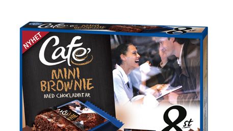 Göteborgs Kex lanserar Café Mini Brownie  - perfekt för det lilla hushållet eller det lilla behovet