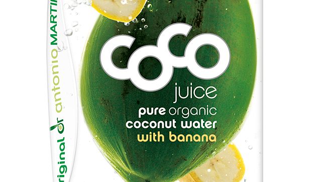 Dr. Martins Coco Juice banan økologisk 500 ml