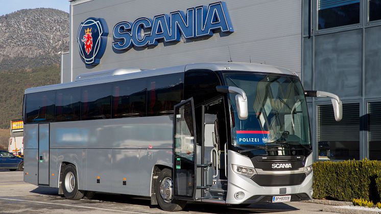 Scania Busse eignen sich auch für Spezialeinsätze.