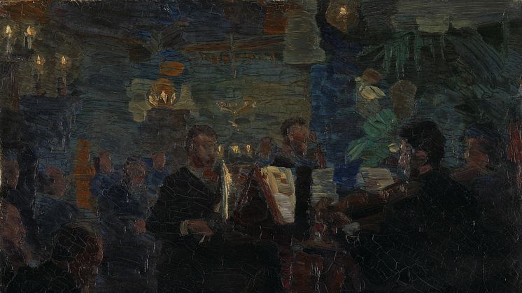 Peder Severin Krøyers «Nerudakvartetten» (1886).