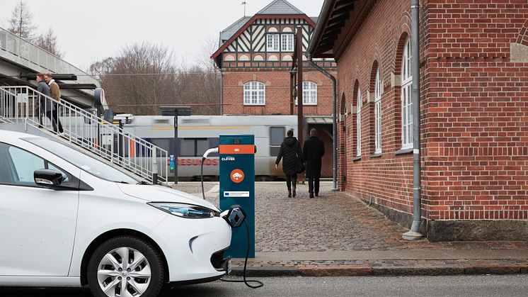 120 nya laddstationer från Clever finns nu uppsatta vid trafikknutpunkter i Öresundsregionen