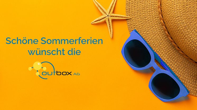outbox AG wünscht schöne Sommerferien!