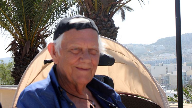 Det er ikke sidste gang, at 86-årige Jørgen Aksel Hansen er med på ferie