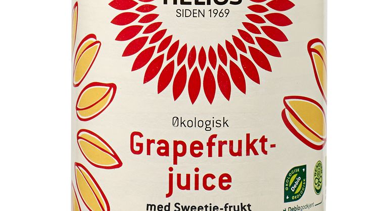 Helios grapefruktjuice med sweetie-frukt økologisk demeter 0,75 l