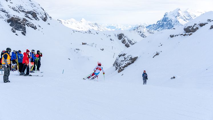 Engetal, Schilthorn: Zweite FIS Ski-Alpin-Rennen in diesem Winter