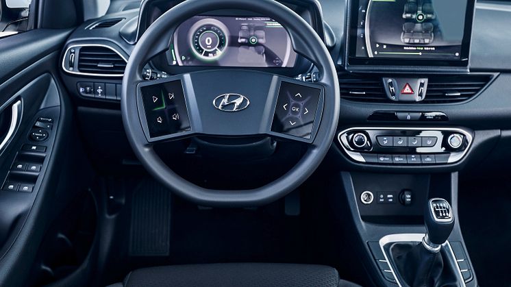 Hyundais helt nye virtuelle cockpit under testing. Foto: Hyundai