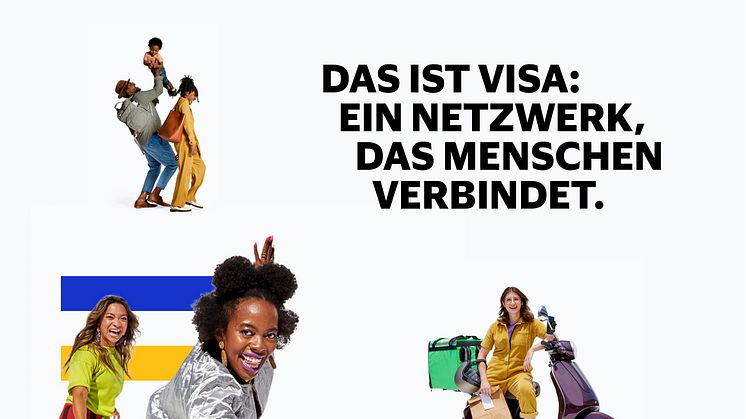 Visa - ein Netzwerk, das Menschen verbindet: neue Brandevolution zeigt eindrucksvoll die Kraft des Netzwerks von Visa