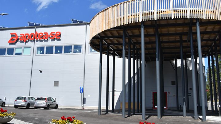 Apoteas logistikcenter i Morgongåva kan bli Årets bygge 2019