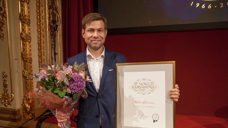 Niklas Orrenius, vinnare av Årets Röst 2016