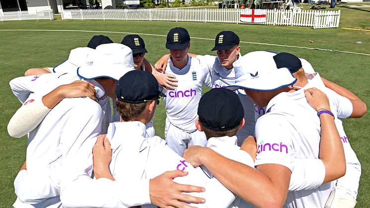 England Men's Under-19s Test squad announced