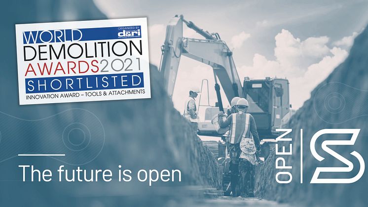Open-S nominated for innovation award at World Demolition Summit 2021