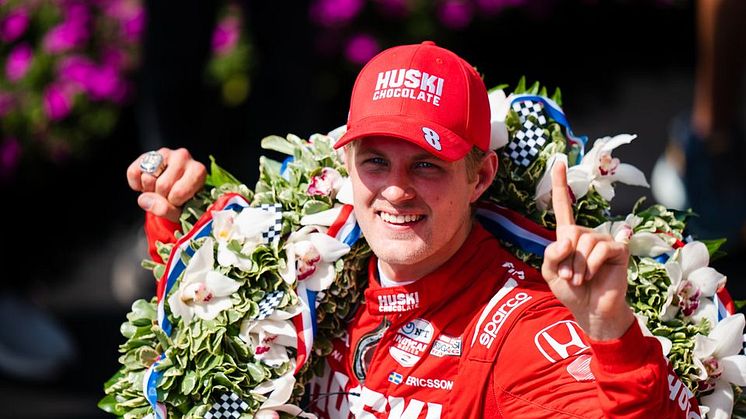 Indy 500-vinnaren Marcus Ericsson kommer till start som gästförare i finalen av Porsche Carrera Cup Scandinavia! Foto: Chip Ganassi Racing