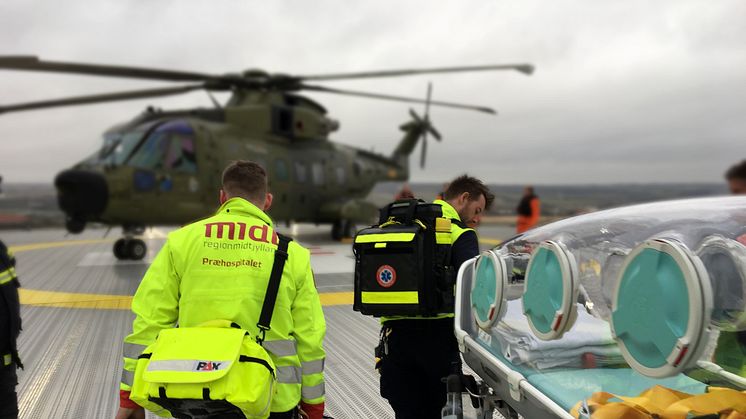 Præhospitalet Region Midtjylland acquired their first EpiShuttle in December 2019 and now have six EpiShuttles in active duty divided between the health preparedness and in connection to corporation with the military services.