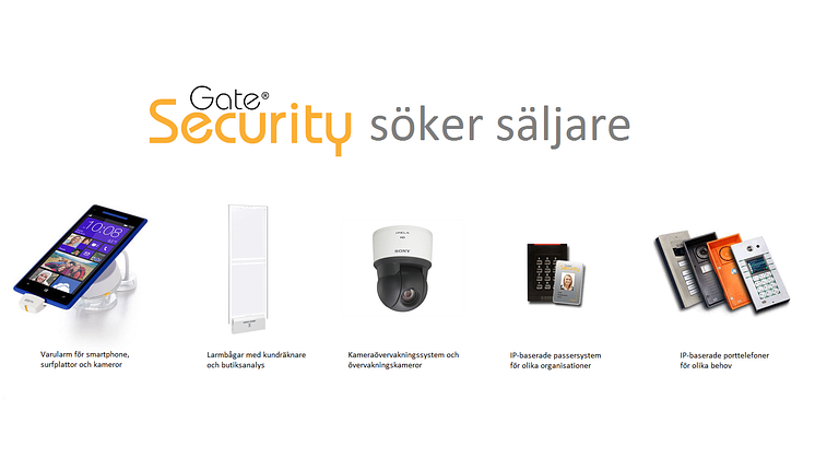Gate Security söker säljare