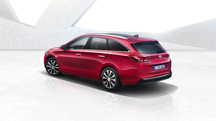Hyundais nye stasjonsvogn i30 Wagon vil spille en viktig rolle under presentasjonen, sammen med IONIQ ladehybrid og konseptbilen FE Fuel Cell.