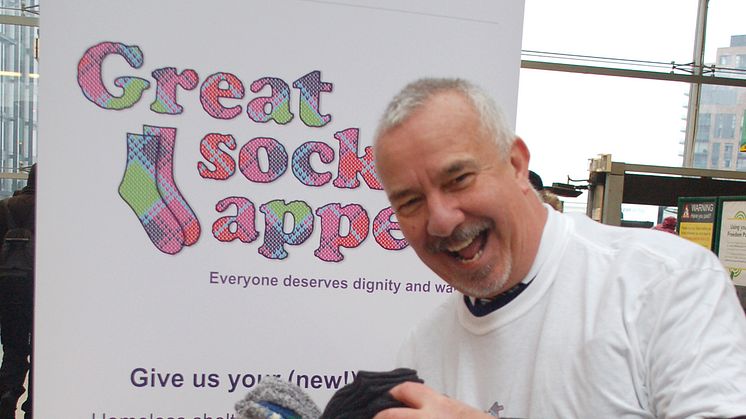 CEO Nigel Carpenter of Spires, a charity helping homeless and disadvantaged people