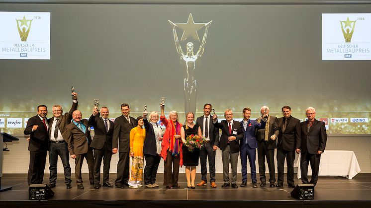 Deutscher Metallbaupreis 2016 und Feinwerkmechanikpreis 2016 verliehen