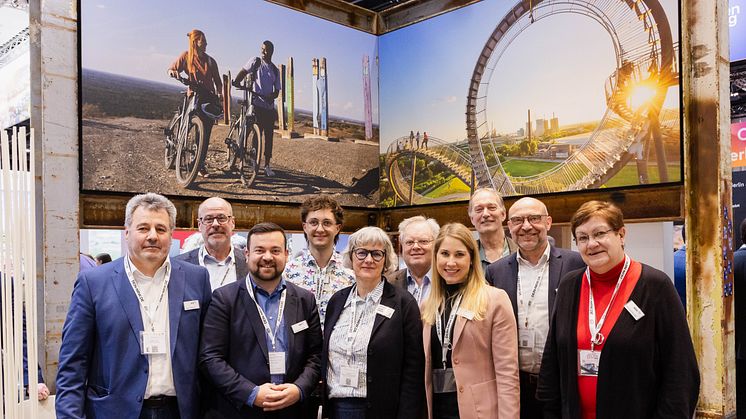 Der Aufsichtsrat der Ruhr Tourismus GmbH traf auf der ITB in Berlin mit NRW-Wirtschaftsstaatssekretärin Silke Krebs zu einem Gespräch zusammen. Foto: © Claudia Strahl/Tourismus NRW e.V.